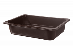 Лоток под запайку 210x148x45 черный, Чёрный