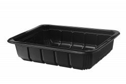 Лоток под запайку 197x155x36 черный, Чёрный