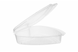 Лоток с крышкой С2219 прозрачный, Прозрачный