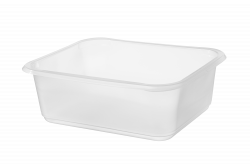 Лоток под запайку 164x132x55 прозрачный, Прозрачный