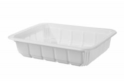 Лоток под запайку 197x155x45 белый, Белый