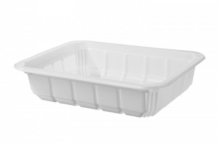 Лоток под запайку 197x155x45 белый