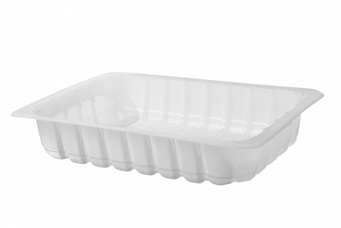 Лоток под запайку 210x148x40 белый