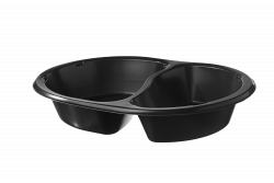 Лоток под запайку 236x174x40 черный, Чёрный